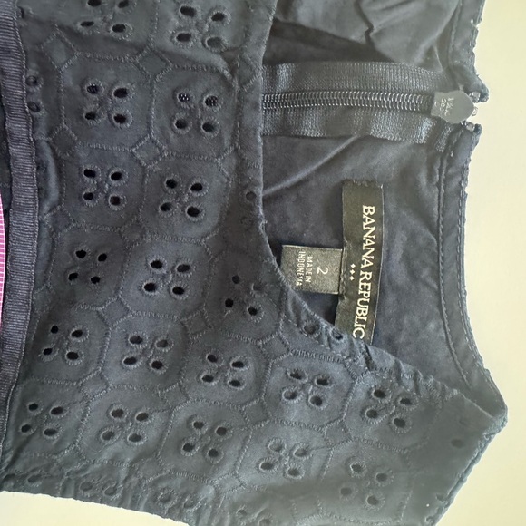 Banana Republic Navy Mini Dress - Picture 7 of 7